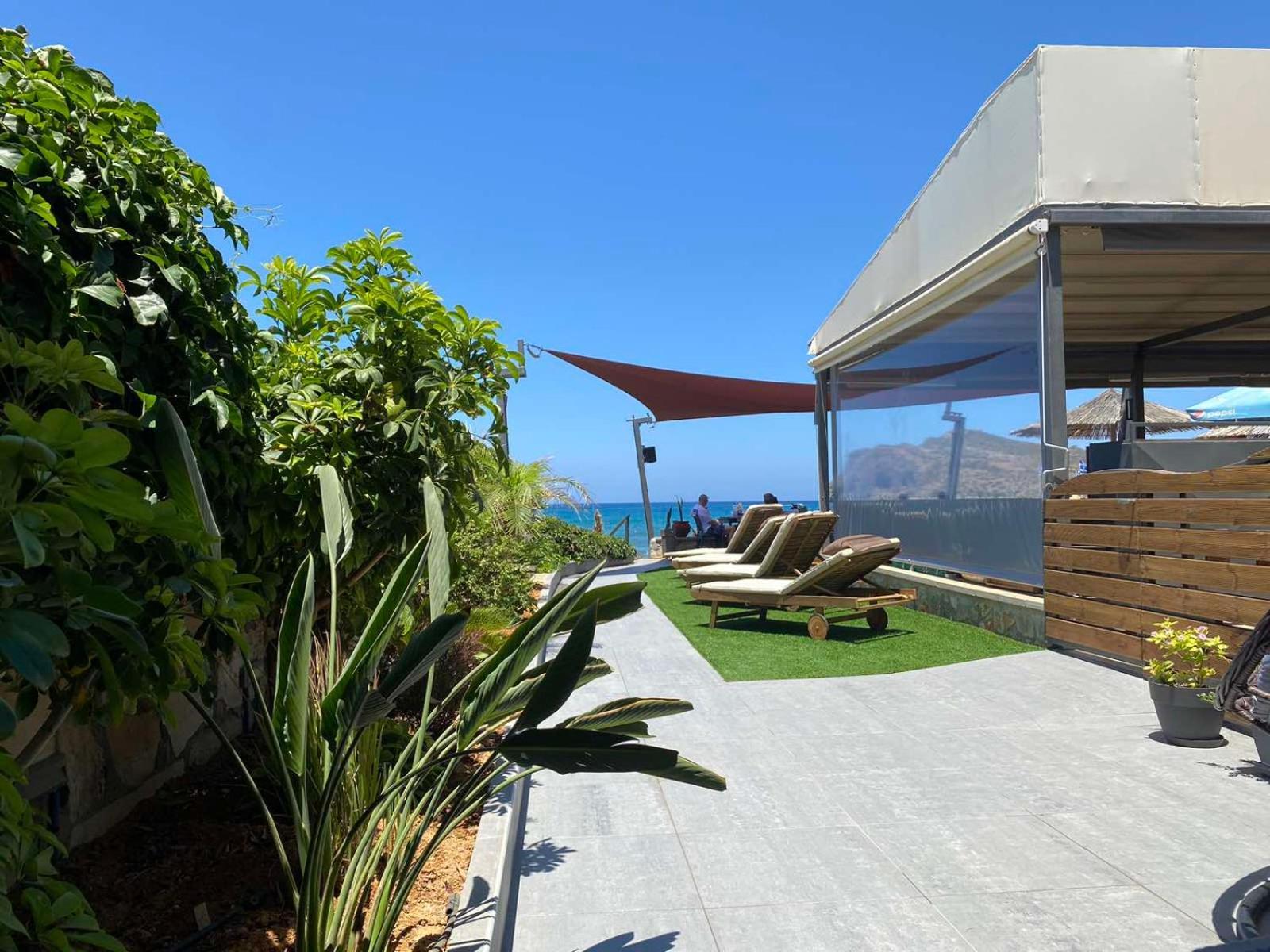 Litinakis Studios Sea View & Litinakis Studios Garden View 700 Meters Away Agia Marina Dış mekan fotoğraf